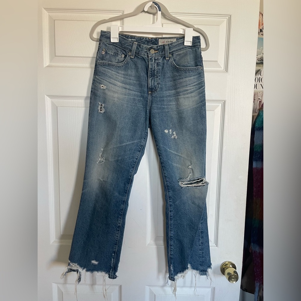 AG the Rhett jeans, purchased at Anthropologie. Size 28.